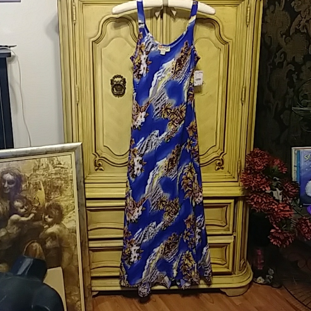 Womens Hawaiian dress  Tropical Sundress sz Sm HILO HATTIE Print Summer - Picture 4 of 8